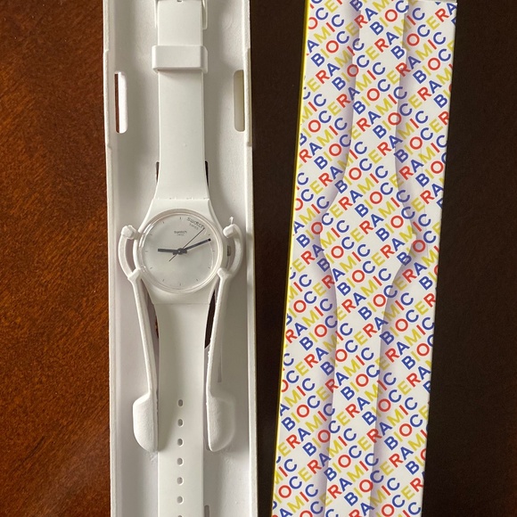White Swatch Watch - Picture 2 of 3